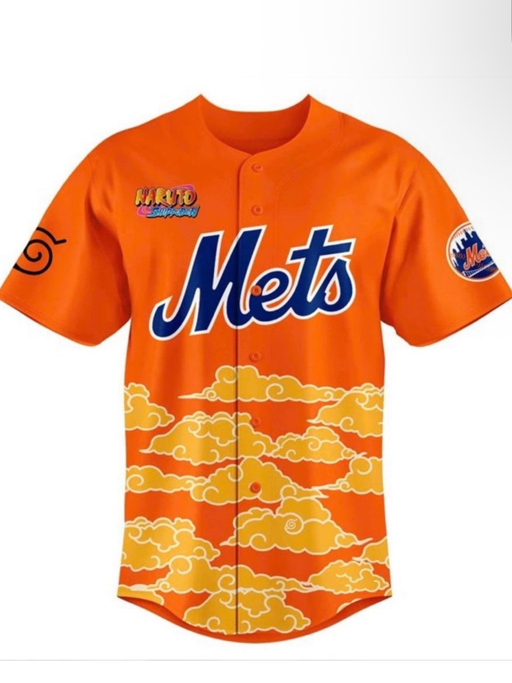 New York Mets x Naruto Shippuden Anime Jersey New in Plastic